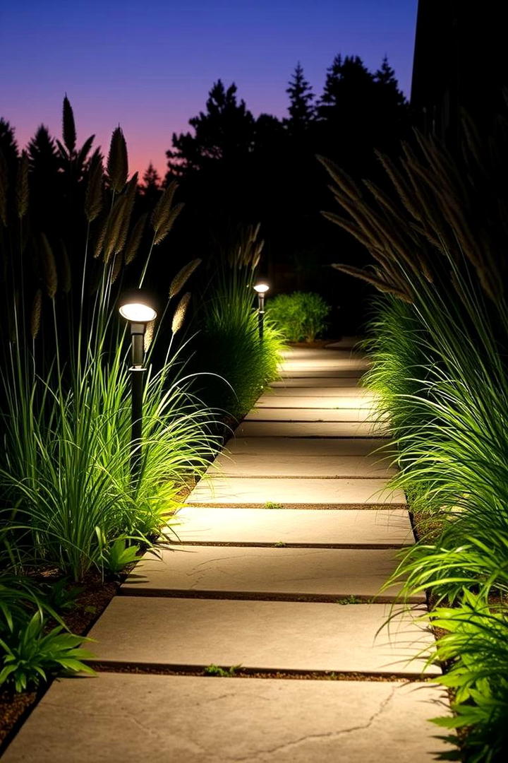 Illuminated Landscape Elements - 30 Front Yard Landscaping Ideas