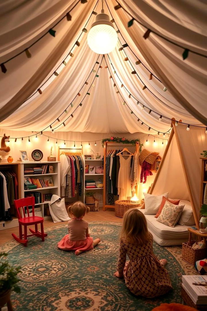 Imaginative Storytelling Space - 21 playroom ideas