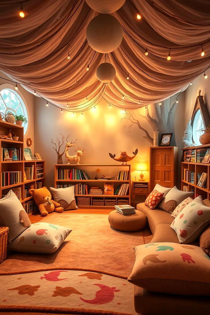 Imaginative Storytime Room - 21 Kids Room Ideas