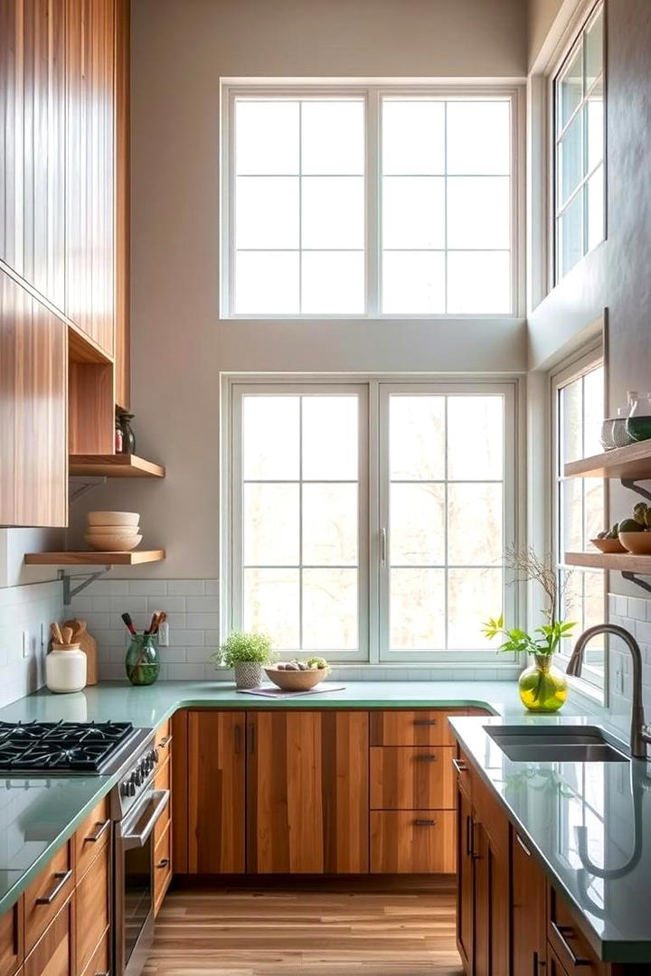 Improving Efficiency with Energy Saving Windows - 21 Kitchen Window Ideas