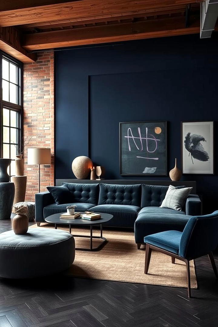 Indigo Dream Space - 21 Blue Living Room Ideas