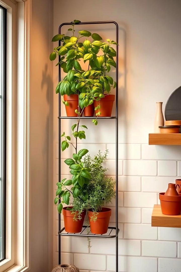 Indoor Herb Garden Trellis - 21 Garden Trellis Ideas