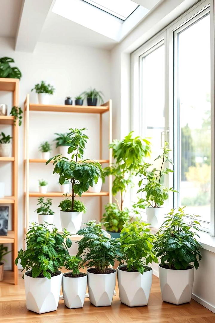 Indoor Herb Sanctuary - 21 Herb Garden Ideas