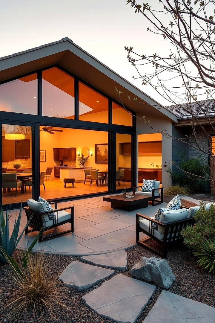 Indoor Outdoor Flow - 30 Modern Ranch House