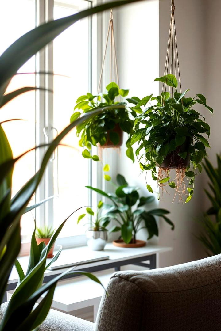 Indoor Plants for Productivity - 21 Modern Home Office Ideas