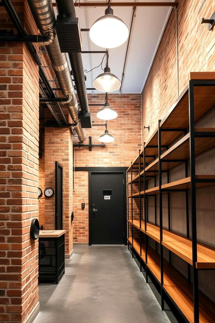 Industrial Chic Entrance - 21 Entryway Ideas