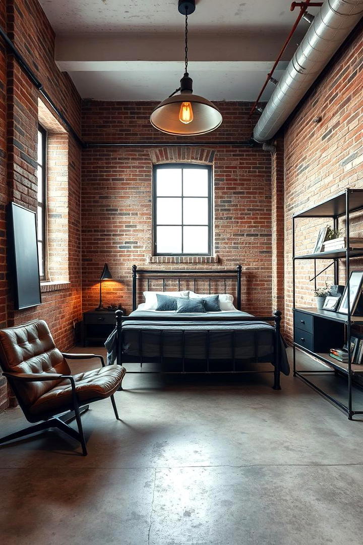 Industrial Loft Bedroom - 30 Bedroom Ideas For Couples