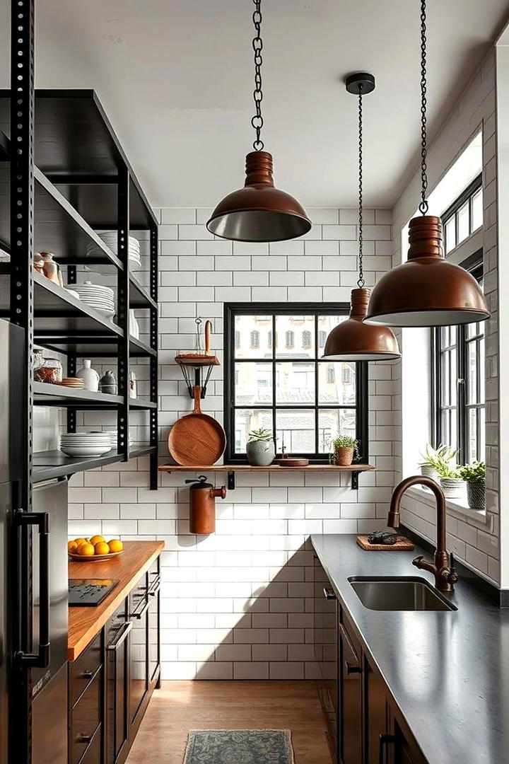 Industrial Metal Fixtures - 30 Hypebeast Room Decor Ideas