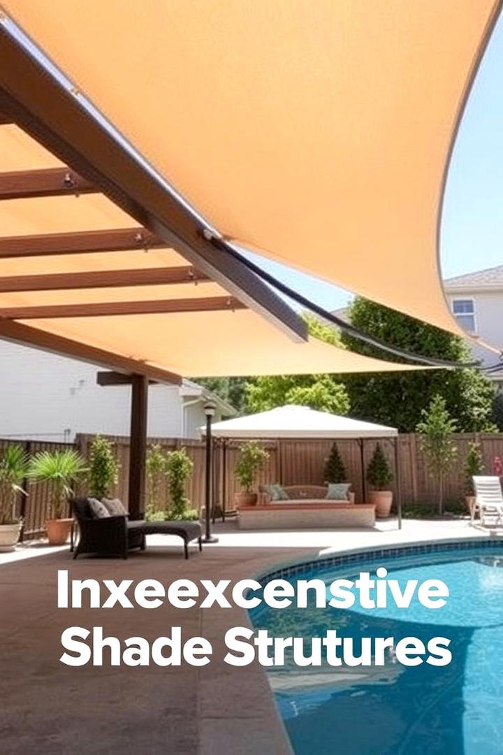 Inexpensive Shade Structures - 21 Backyard Pool Ideas on a Budget