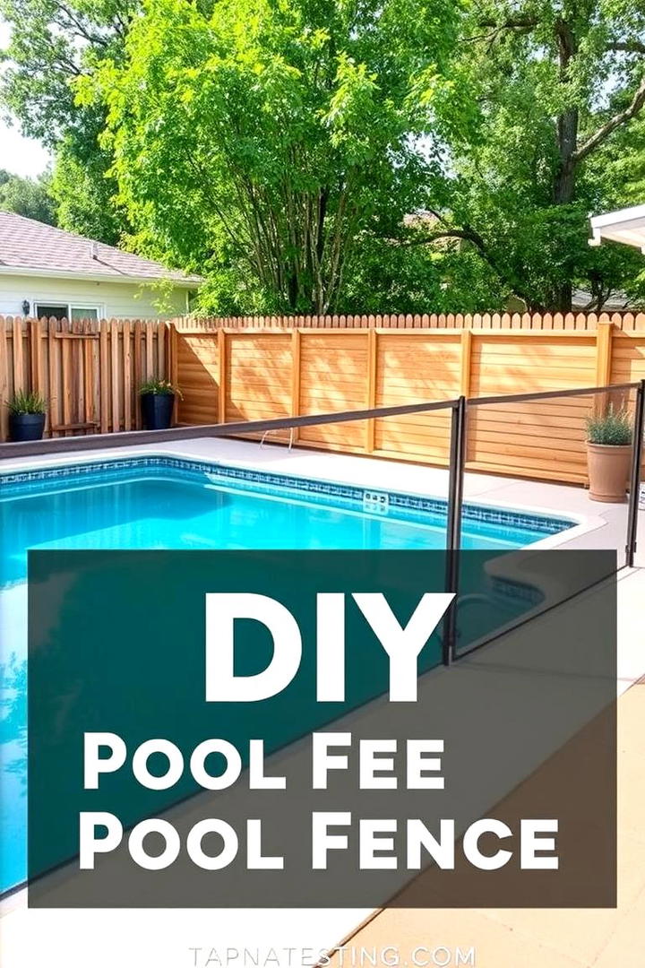 Innovative DIY Pool Fence - 21 Backyard Pool Ideas on a Budget