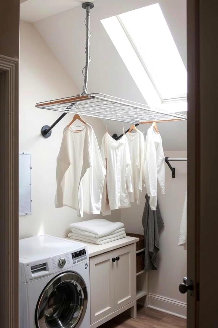 Innovative Drying Racks - 30 Mudroom Laundry Room Ideas