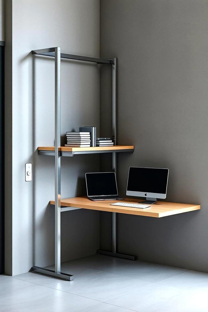 Innovative Fold Out Shelf - 21 Corner Shelf Ideas