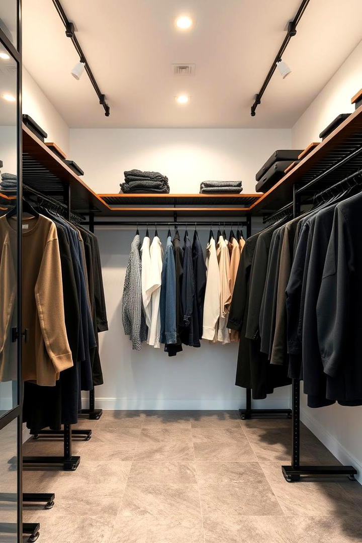 Innovative Hanging Systems - 21 Walk in Closet Ideas