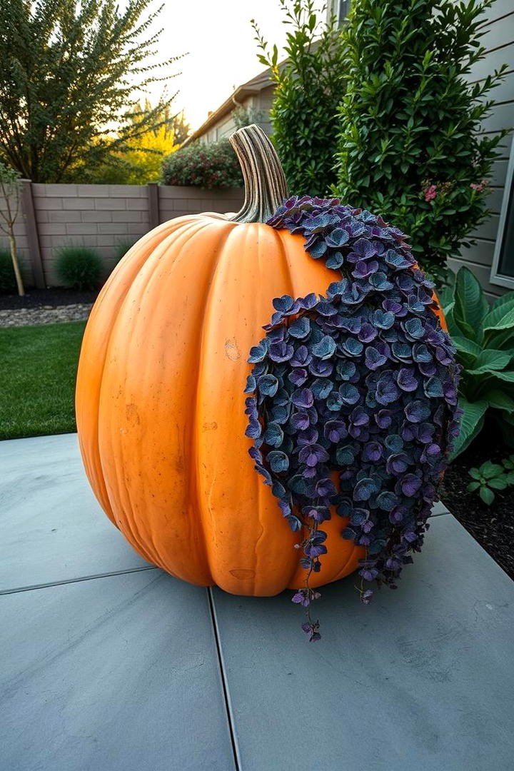 Innovative Pumpkin Planters - 21 Pumpkin Decor Ideas