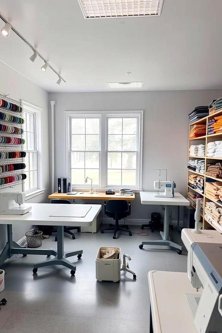 Innovative Sewing and Hobby Room - 21 bonus room ideas