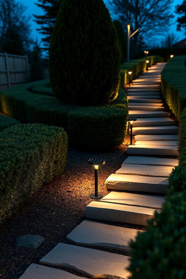 Innovative Solar Powered Lighting - 30 Modern Backyard Ideas