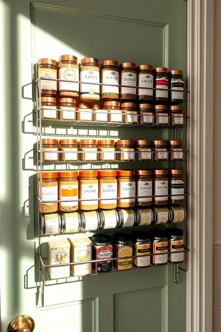 Innovative Spice Rack Design - 21 Larder Cupboard and Pantry Ideas for Your Kitchen