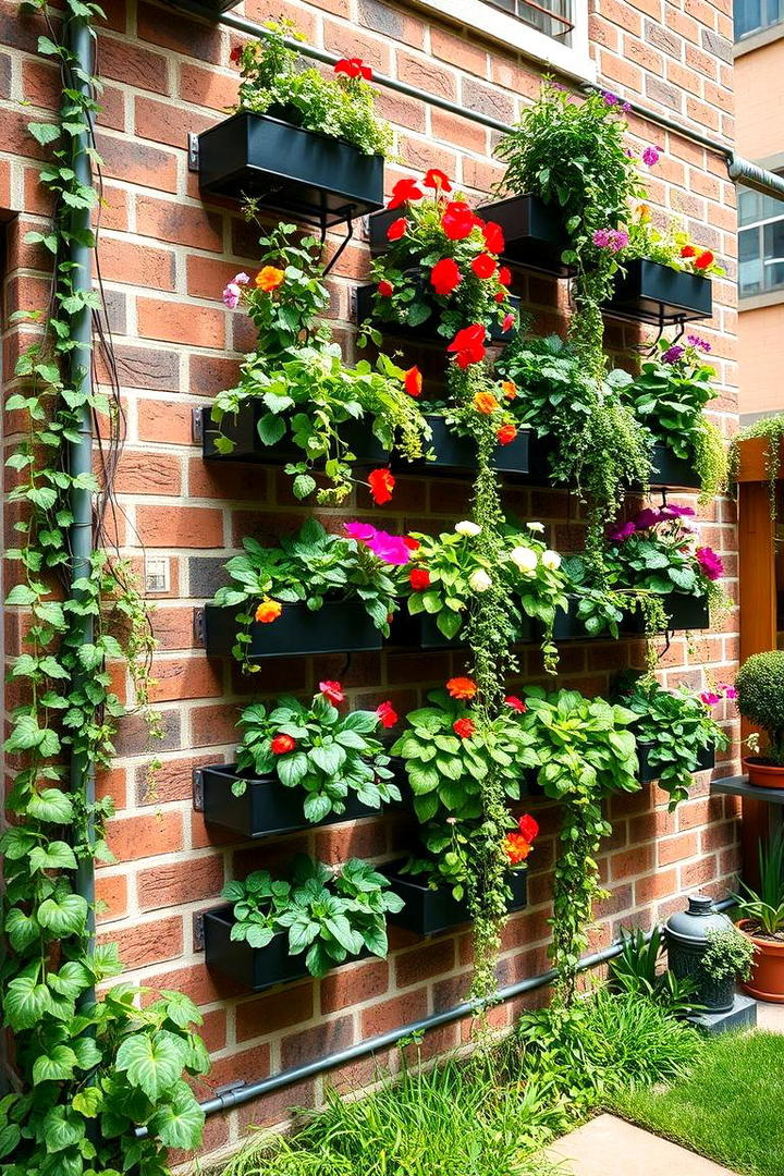 Innovative Vertical Garden Planters - 21 Backyard Decor Ideas