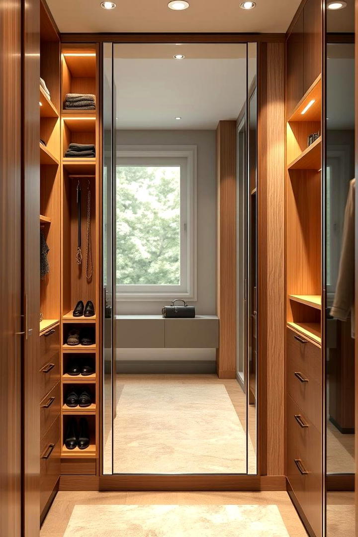 Installing a Mirror with Storage - 30 Hall Closet Organization Ideas