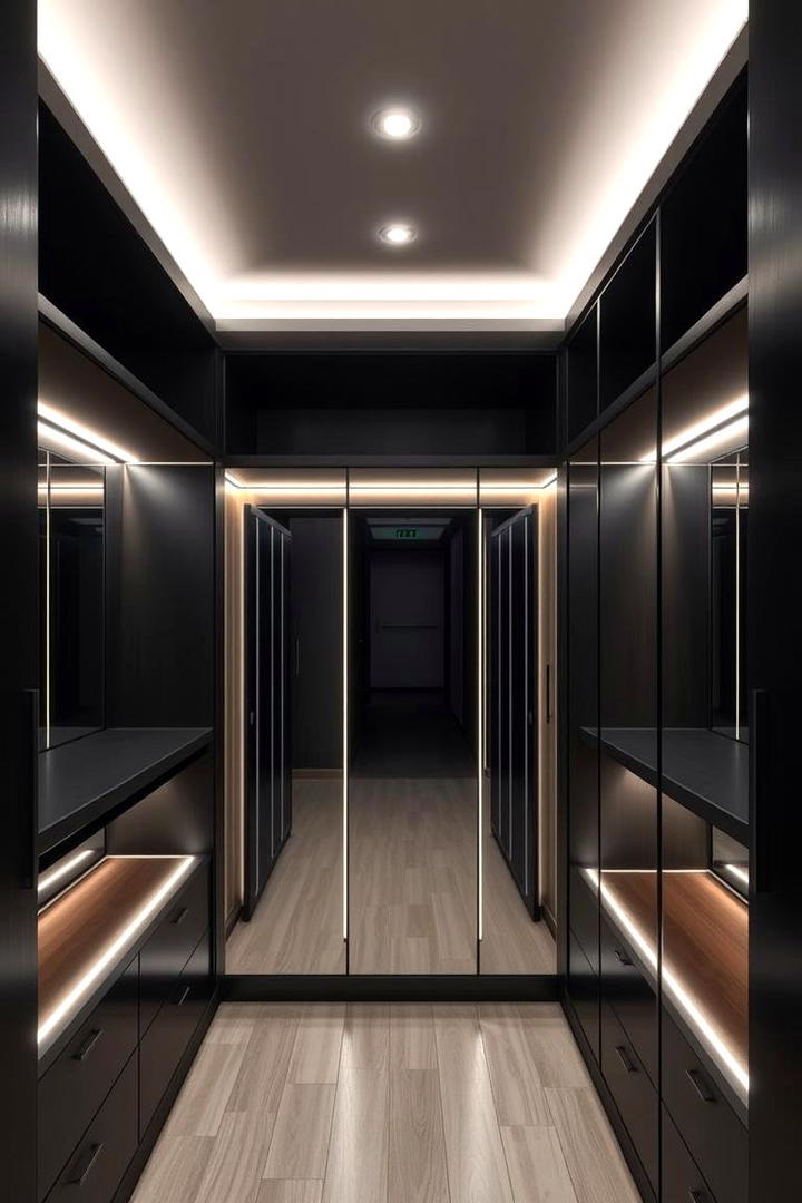 Integrated Lighting Solutions - 21 Walk in Closet Ideas