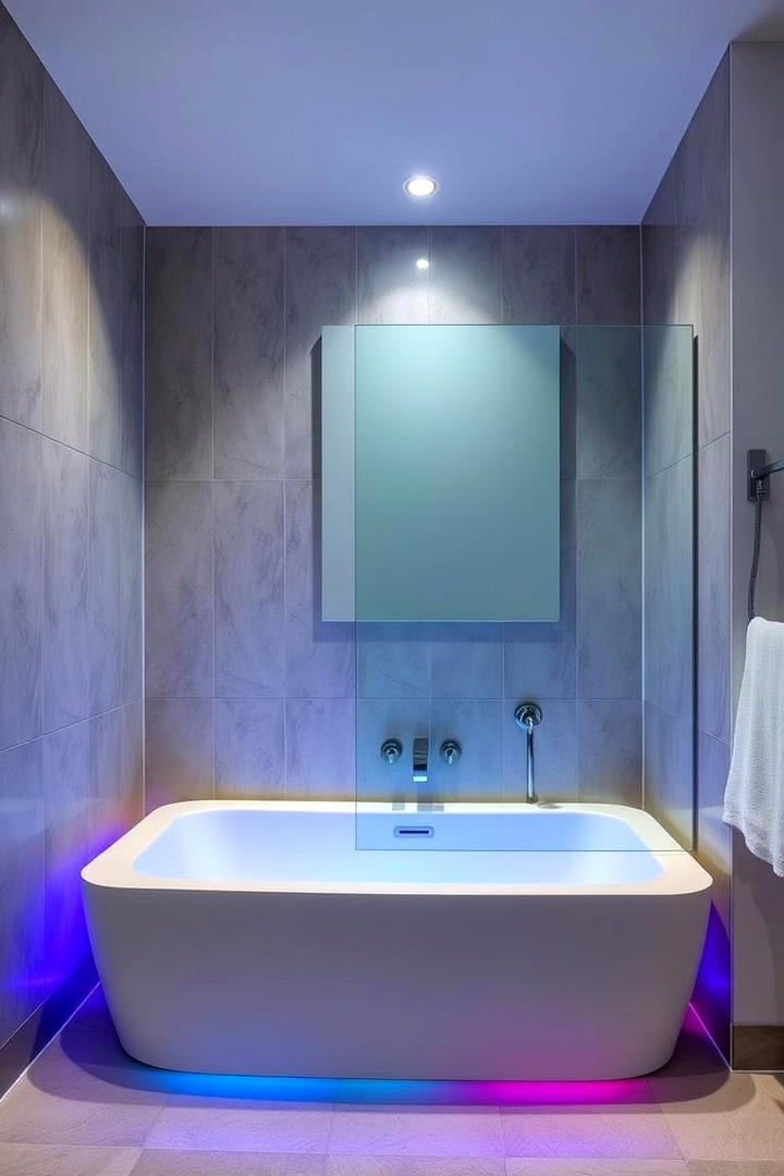 Integrated Lighting Tub - 30 Bathtub Ideas