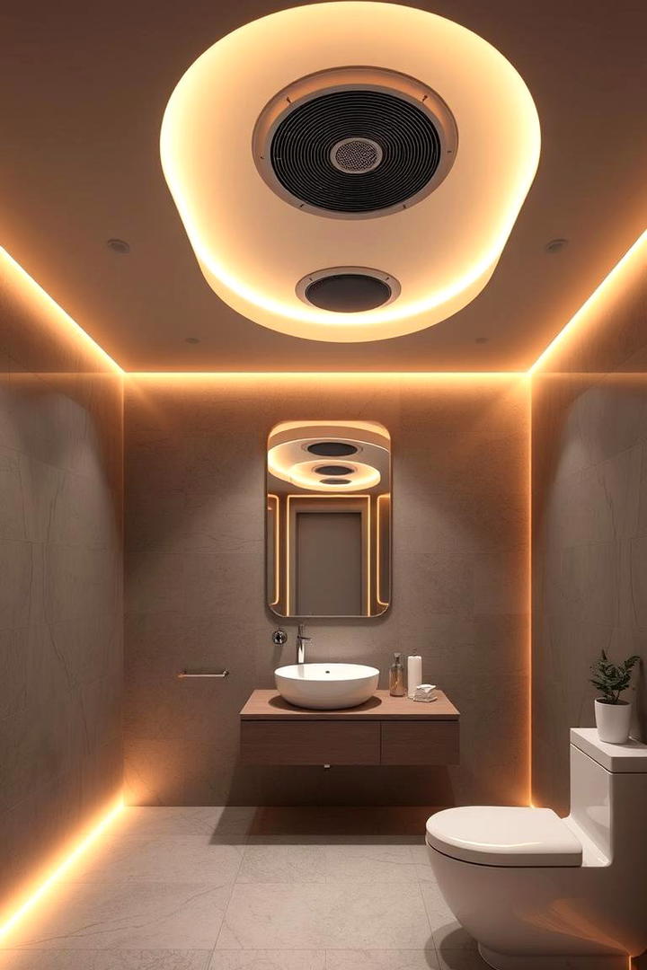 Integrated Sound Systems - 21 Modern Bathroom Ideas