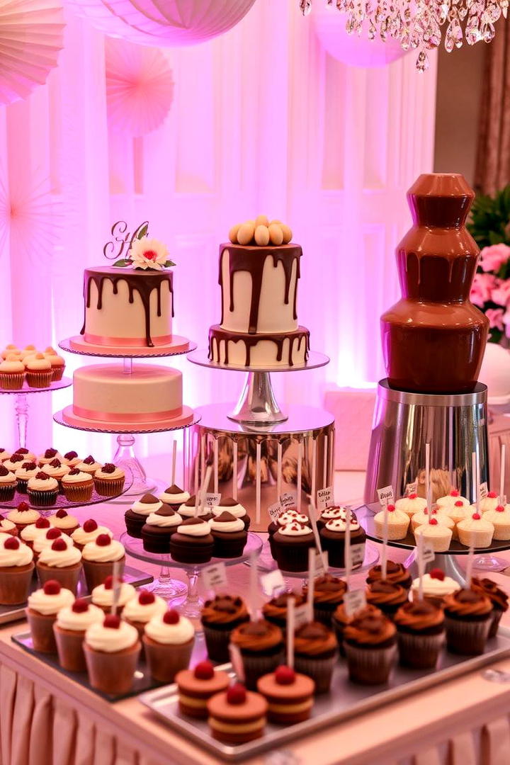 Interactive Dessert Table Graduation Party - 21 Graduation Party Ideas