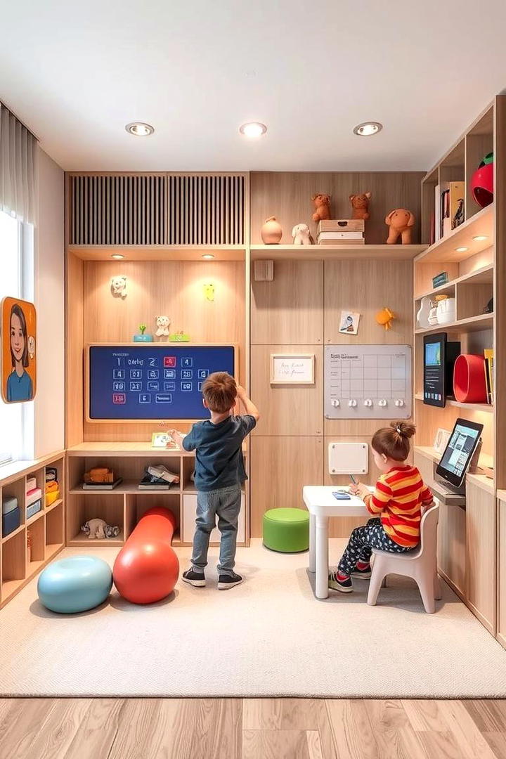 Interactive Play Space - 21 Boy and Girl Shared Small Room Ideas