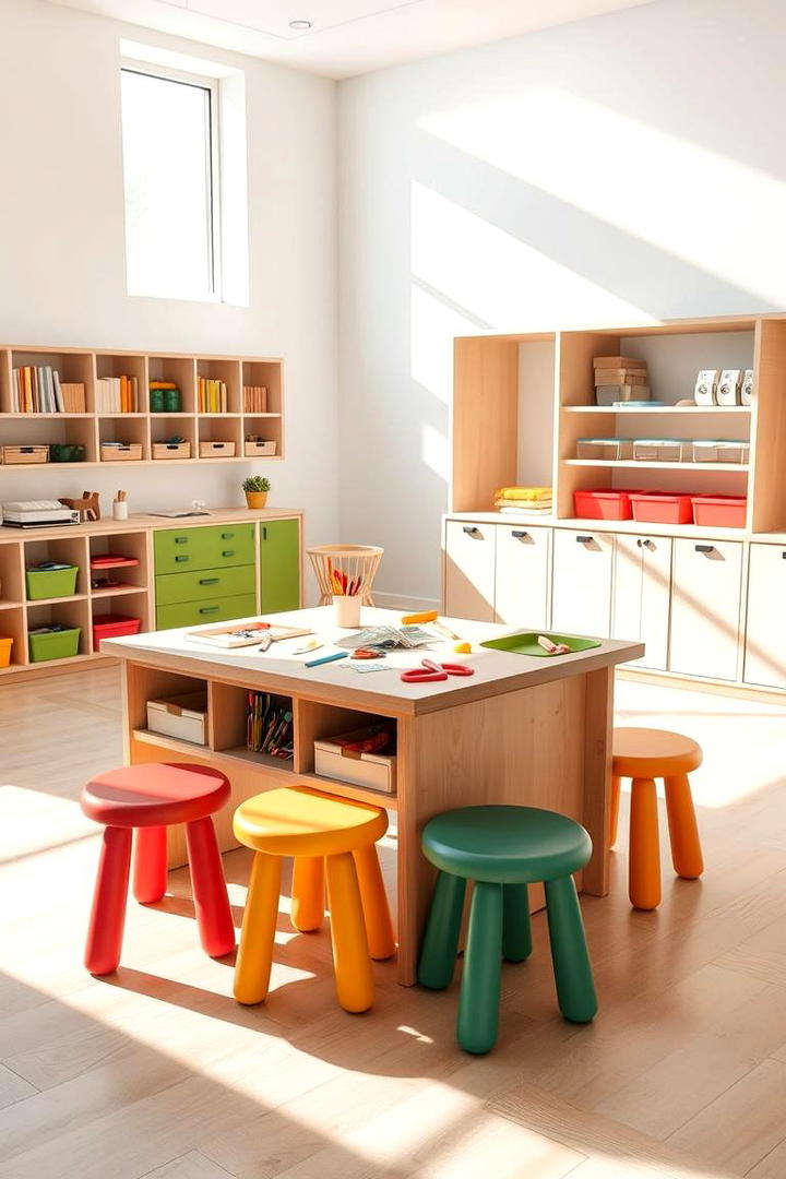 Interactive Play Tables - 21 Toy Storage Ideas