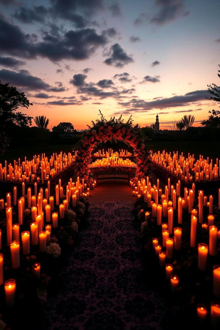 Intimate Candlelit Ceremony - 21 Small Wedding Ideas