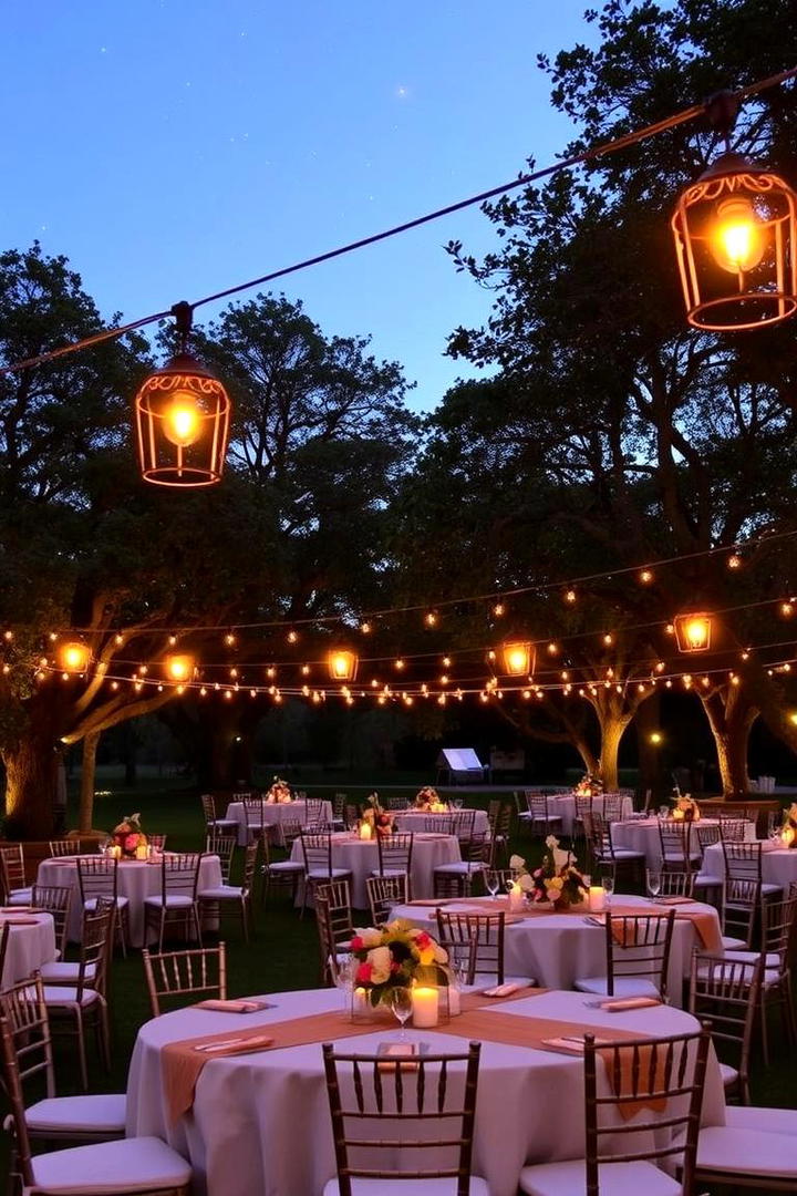 Intimate Outdoor Reception - 30 Bridgerton Wedding Ideas