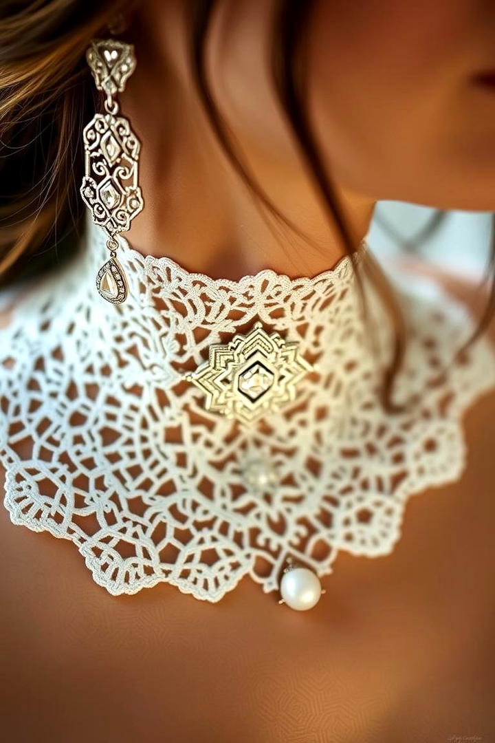 Intricate Jewelry Accents - 30 Bridgerton Wedding Ideas