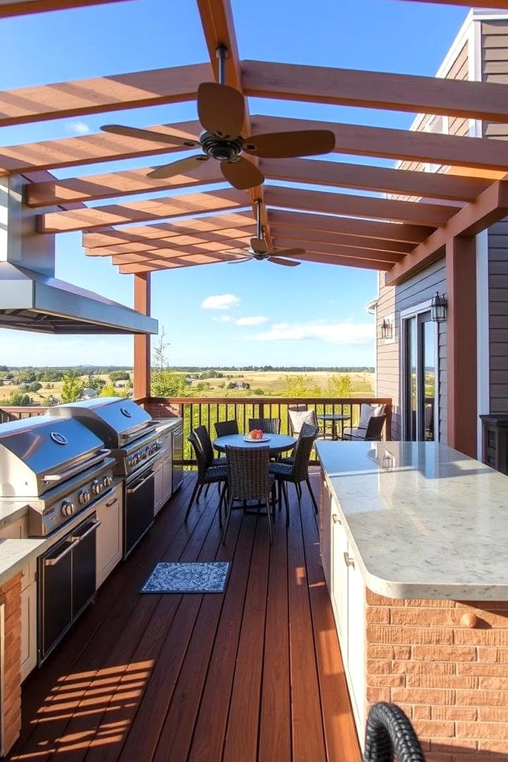 Inviting Barbecue Haven - 21 2nd Floor Deck Ideas