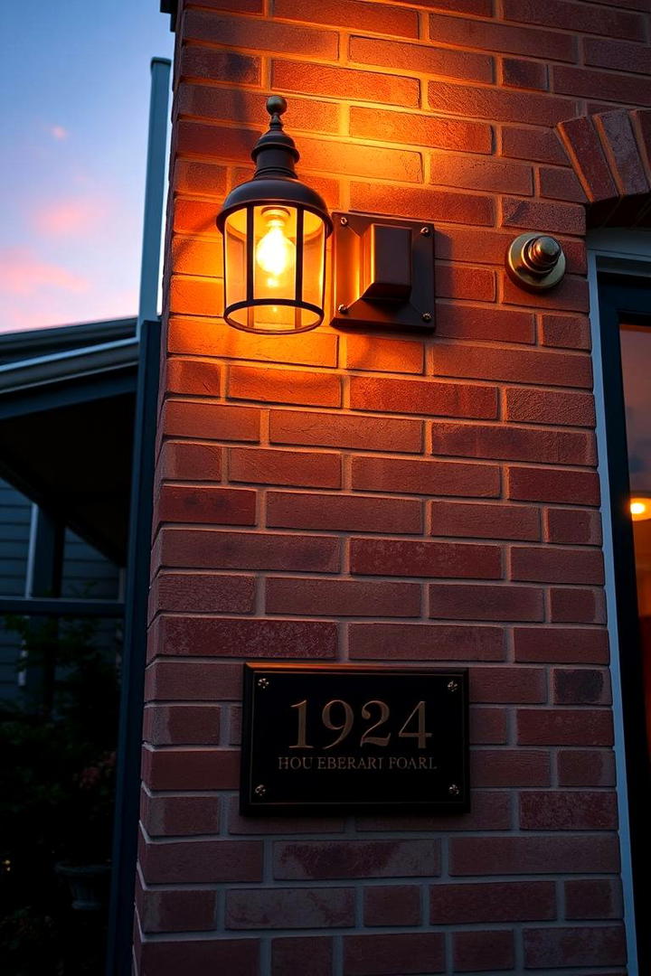 Inviting Brick Taupe with Rustic Copper Accents - 30 Exterior Brick and Paint Color Combinations