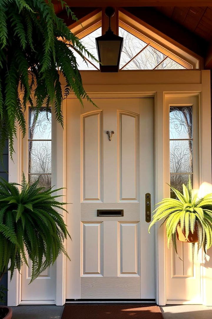 Inviting Cream - 30 Mid Century Front Door Colors