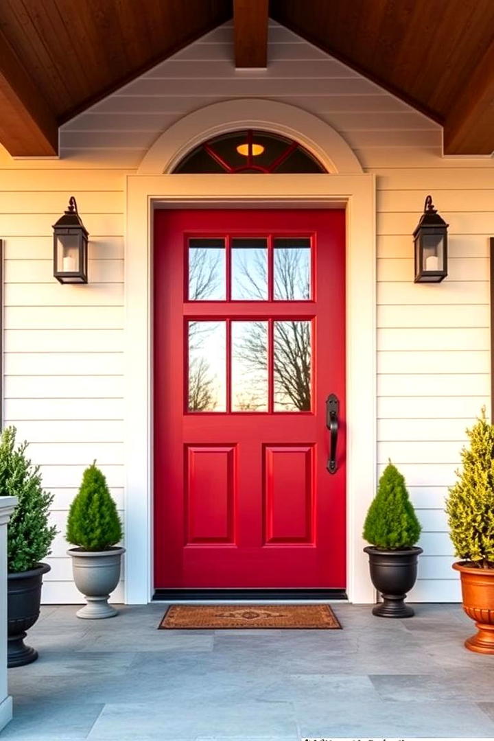 Inviting Entryway and Front Door Accents - 21 Modern Farmhouse Exterior