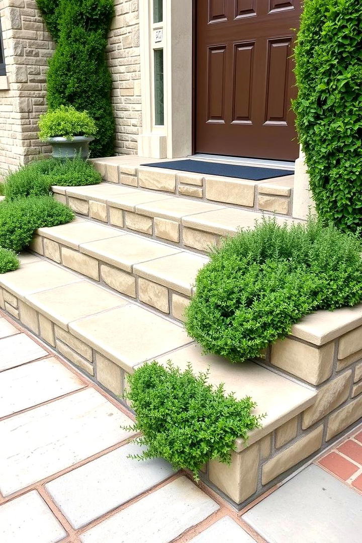 Inviting Green Steps - 30 Driveway Landscape Ideas