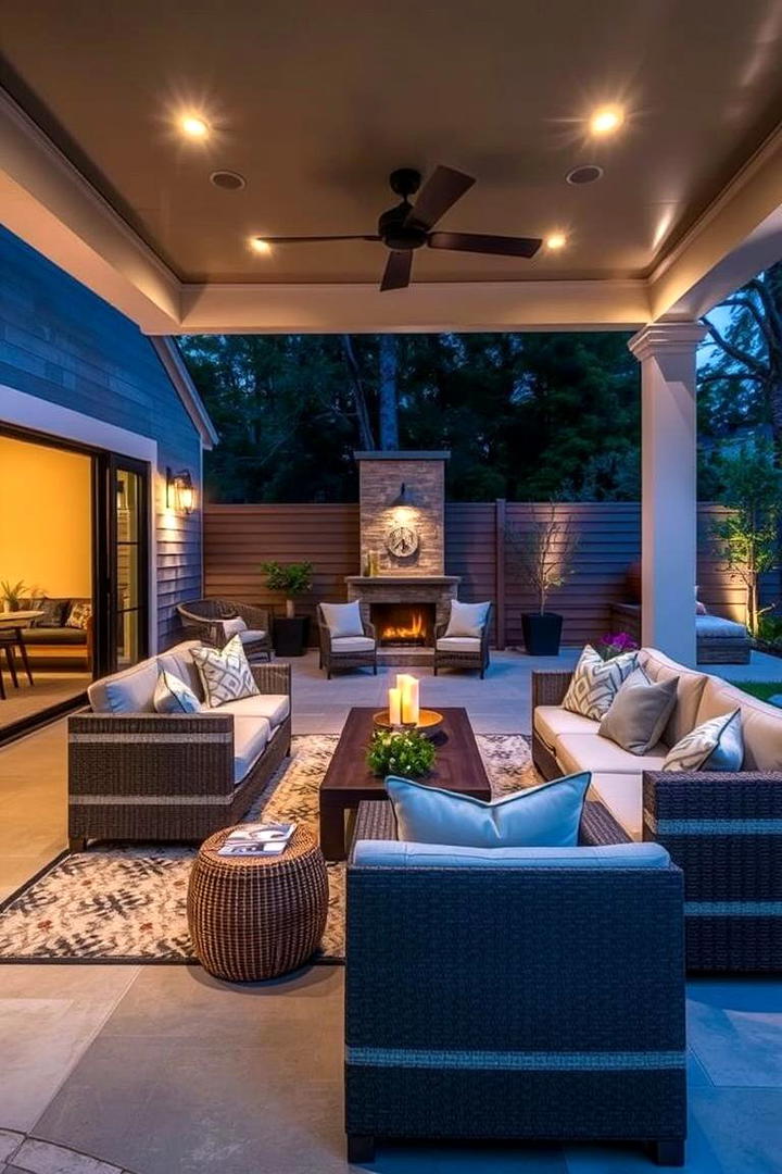 Inviting Lounge Area - 21 Backyard Ideas