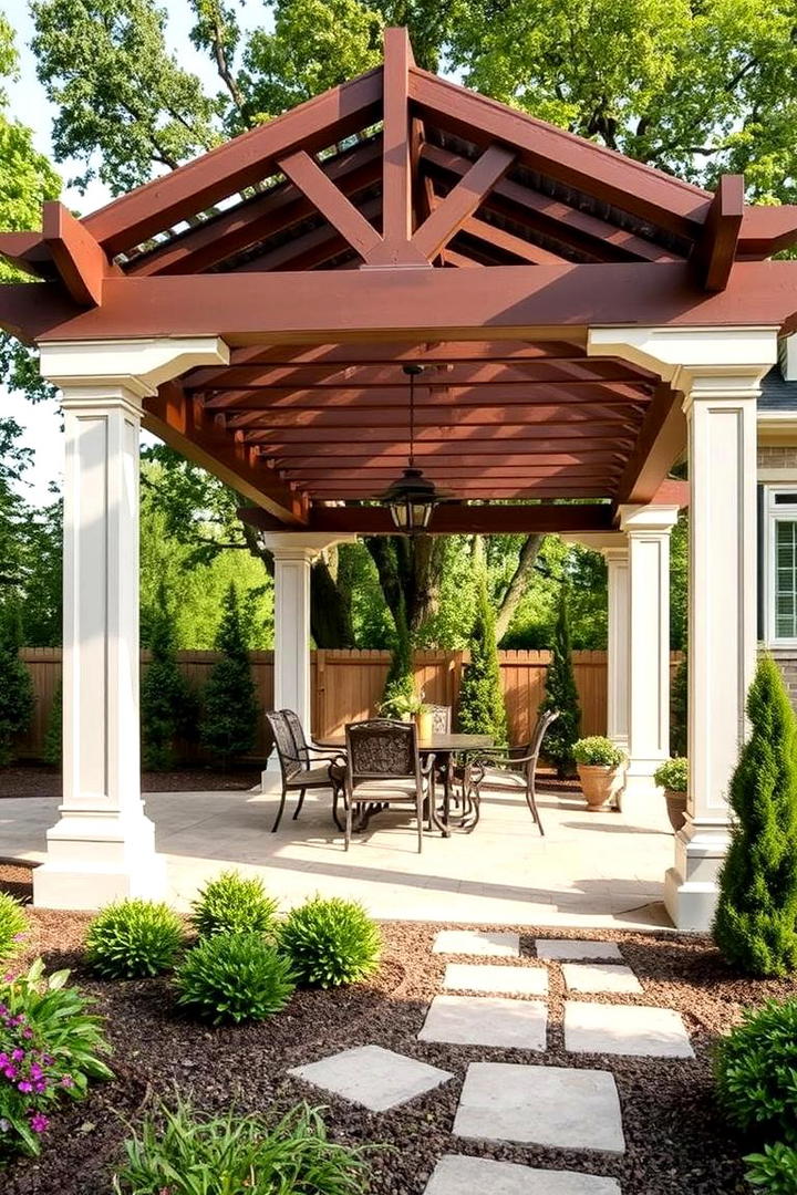 Inviting Pergola Retreat - 21 Hardscape Ideas