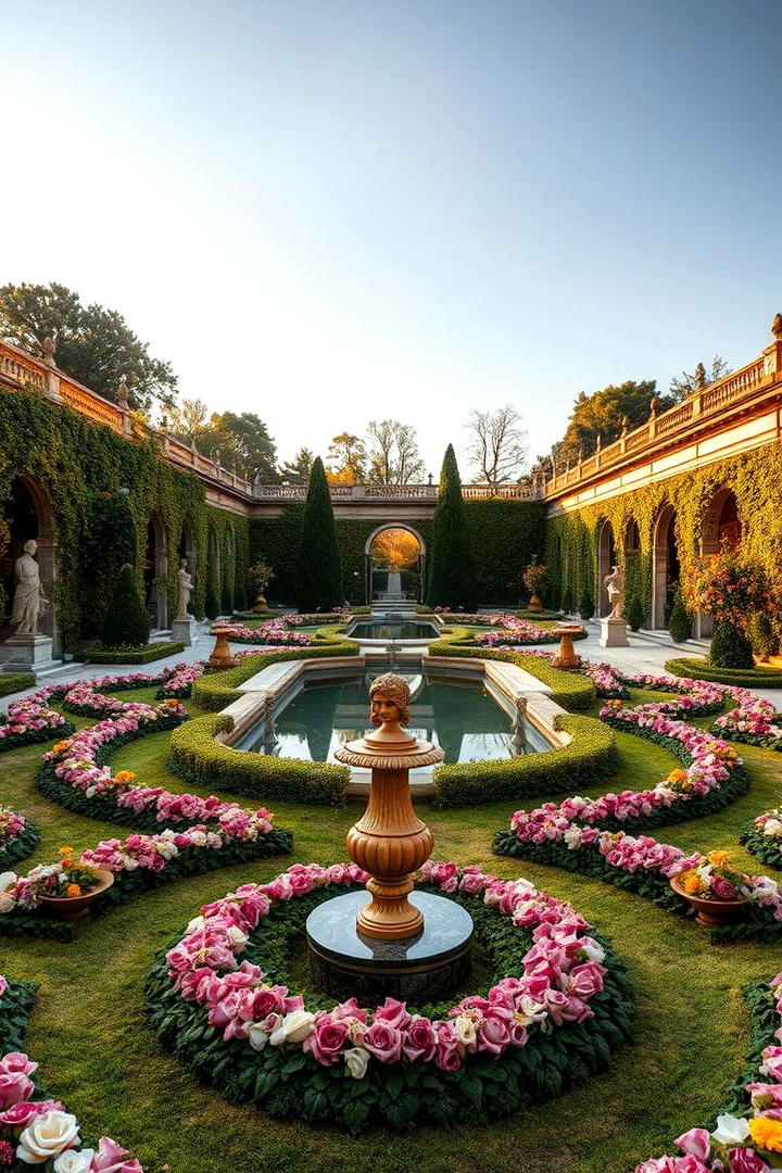 Italian Garden Inspired by Baroque - 30 Italian Garden Design Ideas