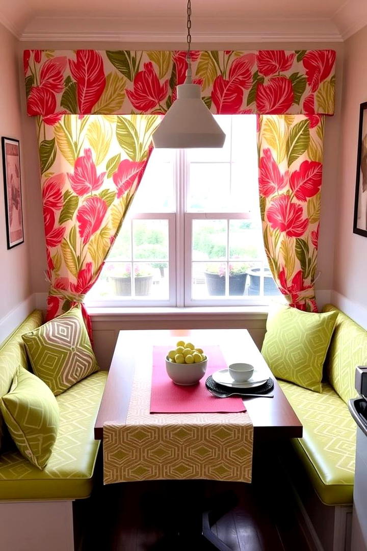 Joyful Kitchen Textiles - 21 Colorful Kitchen Ideas