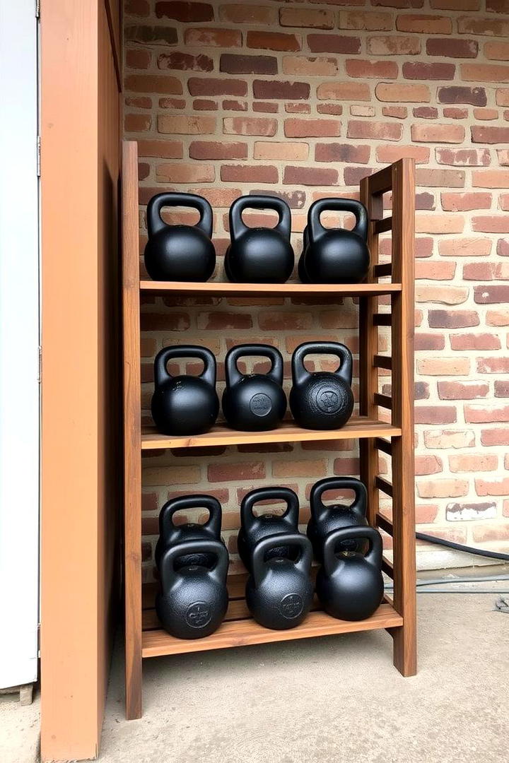 Kettlebell Workout Corner - 30 Outdoor Gym Ideas