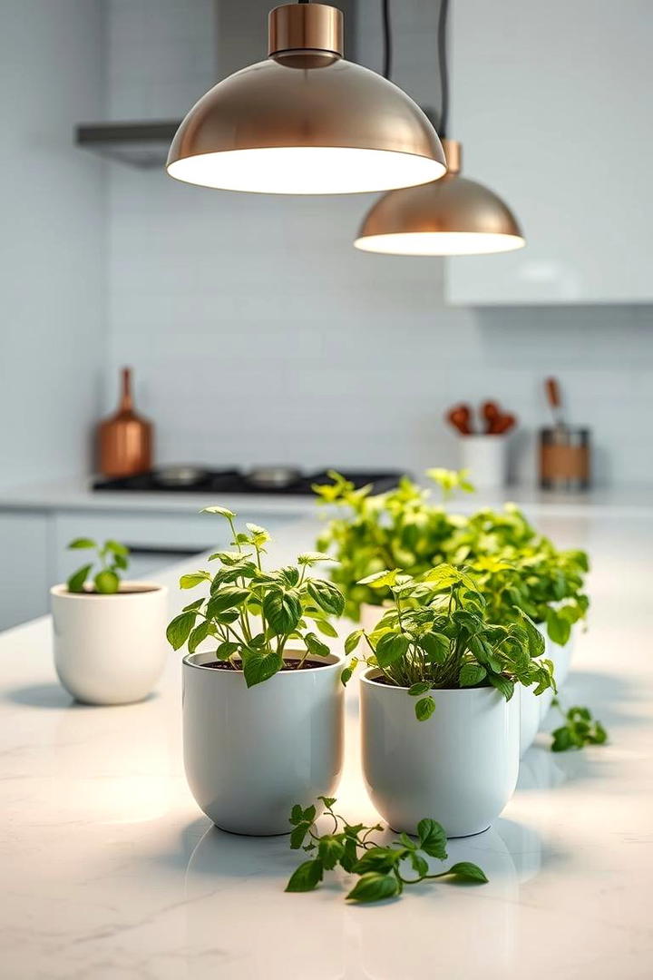 Kitchen Countertop Herb Garden - 21 Herb Garden Ideas