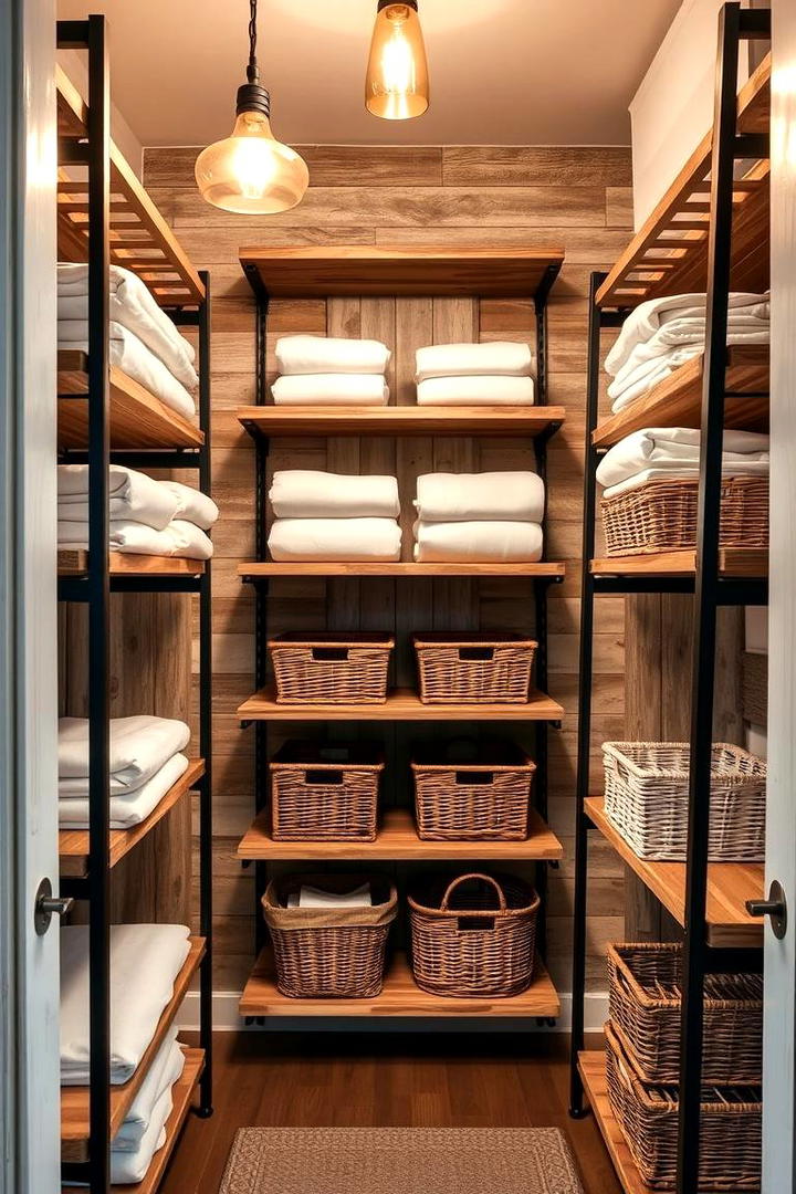 Ladder Style Shelving - 30 Closet Shelving Ideas