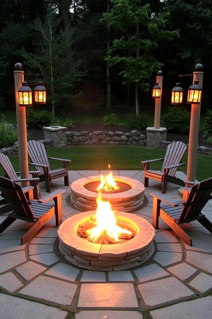 Lantern Infused Outdoor Fire Pits - 30 Lantern Decor Ideas