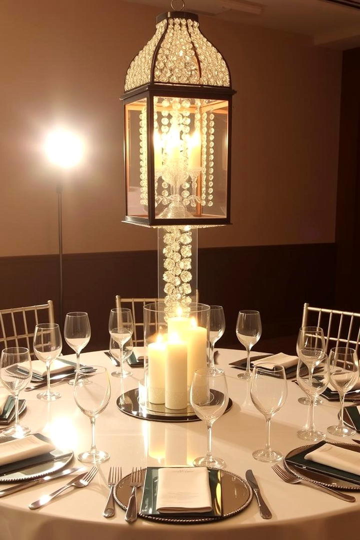 Lanterns as Centerpieces in Dining Areas - 30 Lantern Decor Ideas