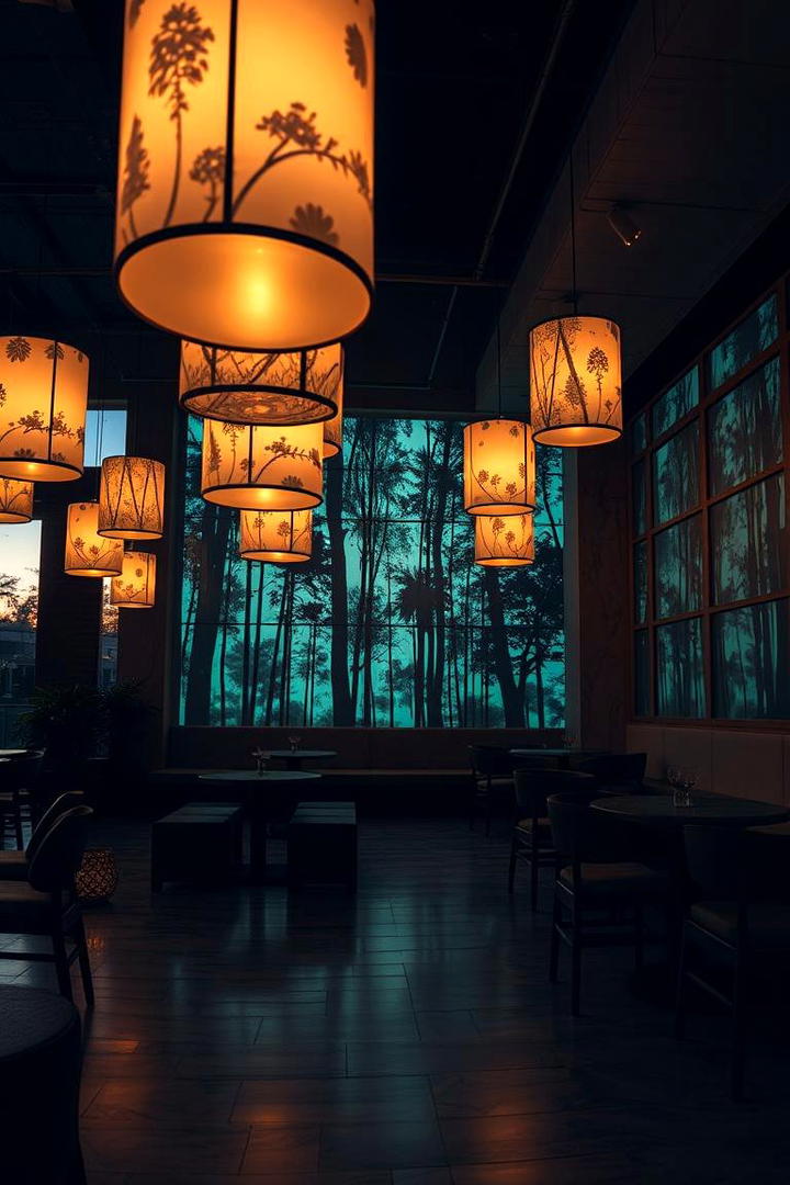 Lanterns with Embedded LED Effects - 30 Lantern Decor Ideas