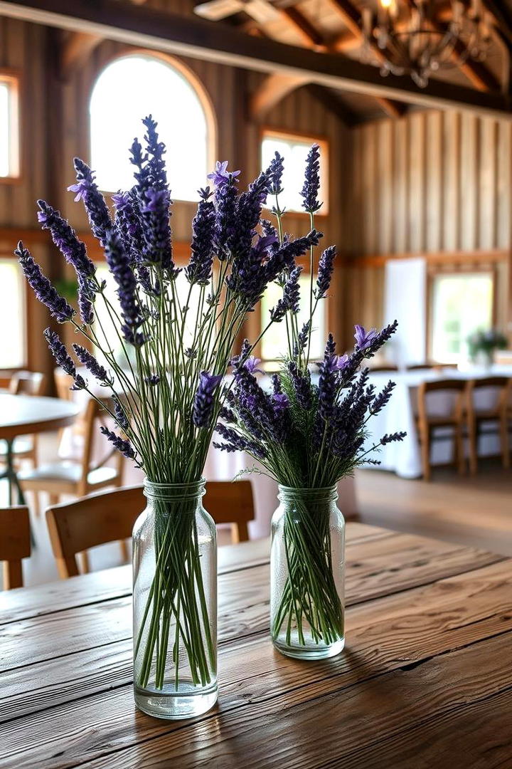 Lavender Scents for the Venue - 17 Purple Wedding Theme Ideas