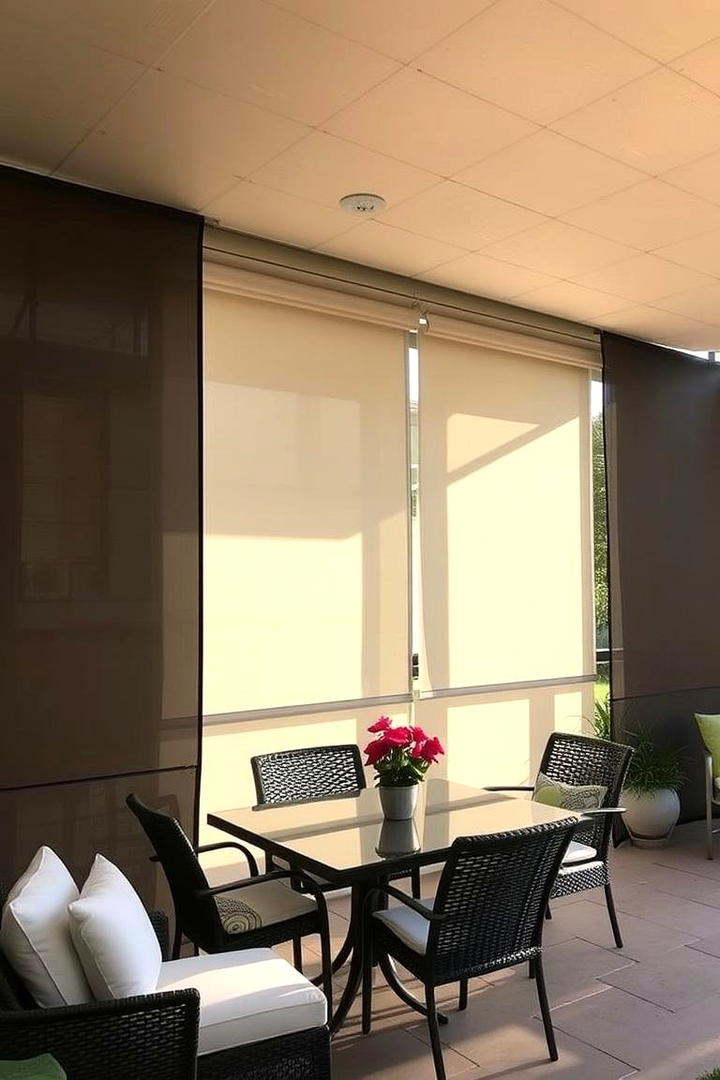 Layered Sheer and Opaque - 30 Patio Curtain Ideas