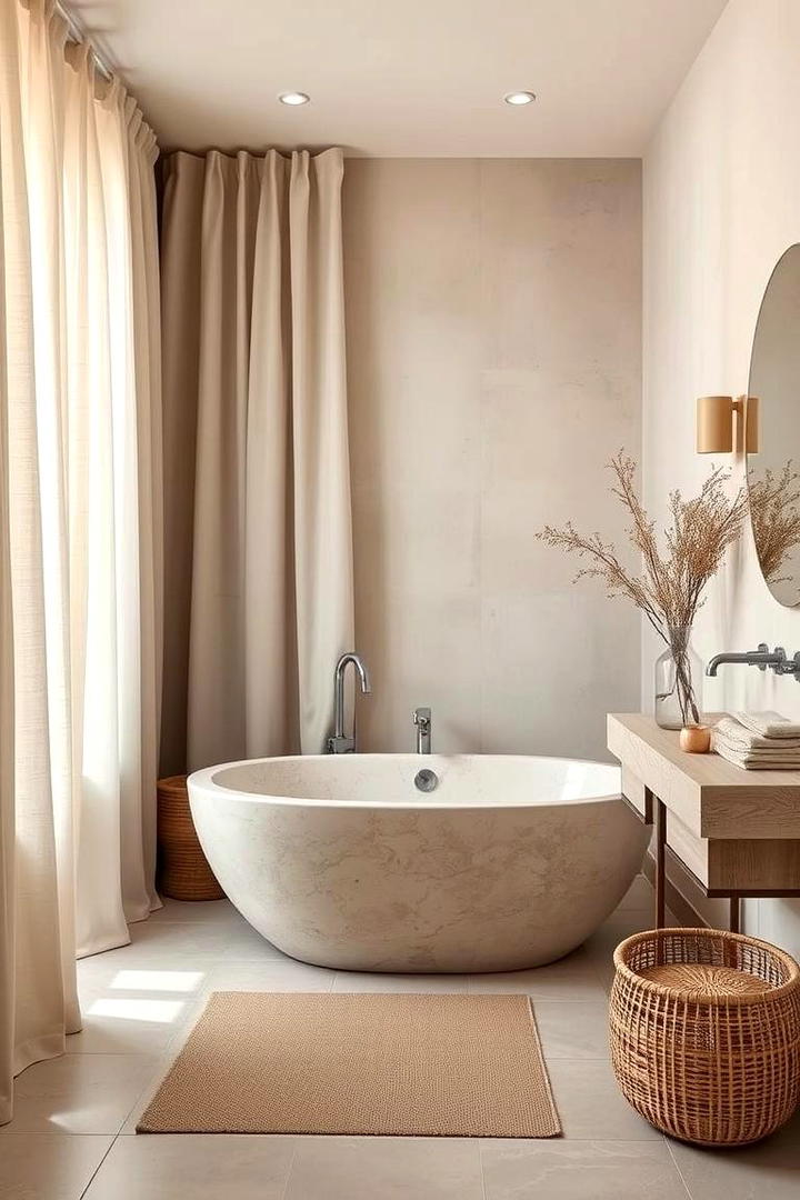 Light Beige Balance - 21 Bathroom Color Ideas